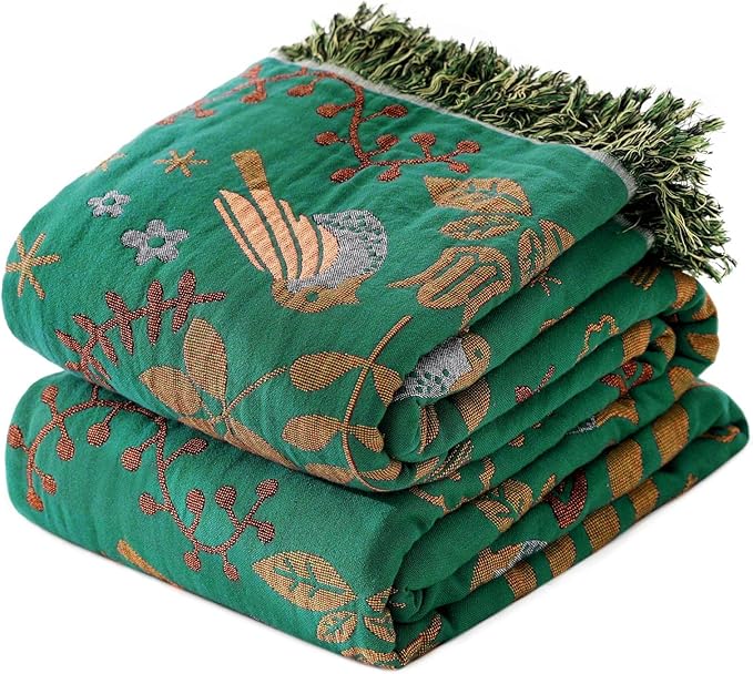 Boho Woven Throw Blanket