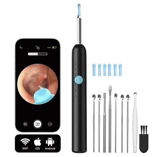 WIFI Visual Otoscope Ear Sticks